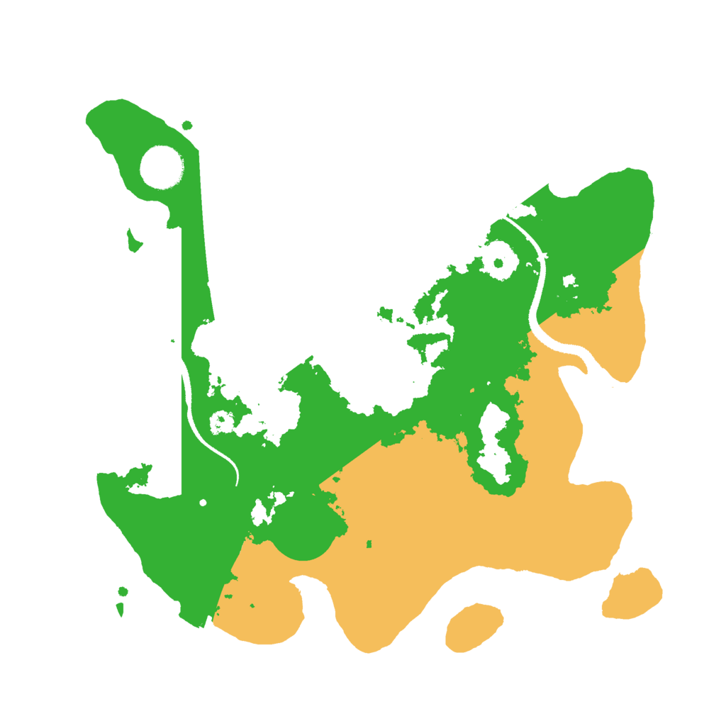 Biome Rust Map: Procedural Map, Size: 3000, Seed: 259781977