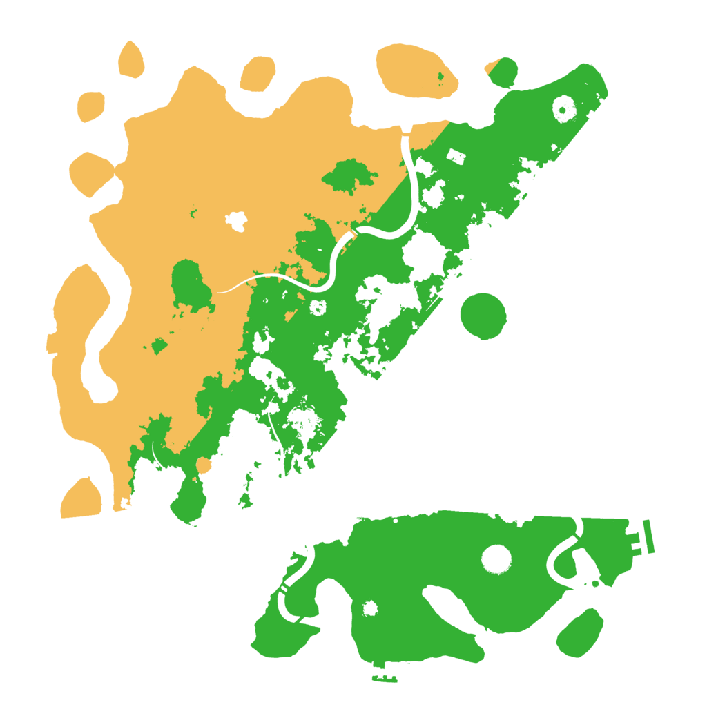 Biome Rust Map: Procedural Map, Size: 4250, Seed: 6052025