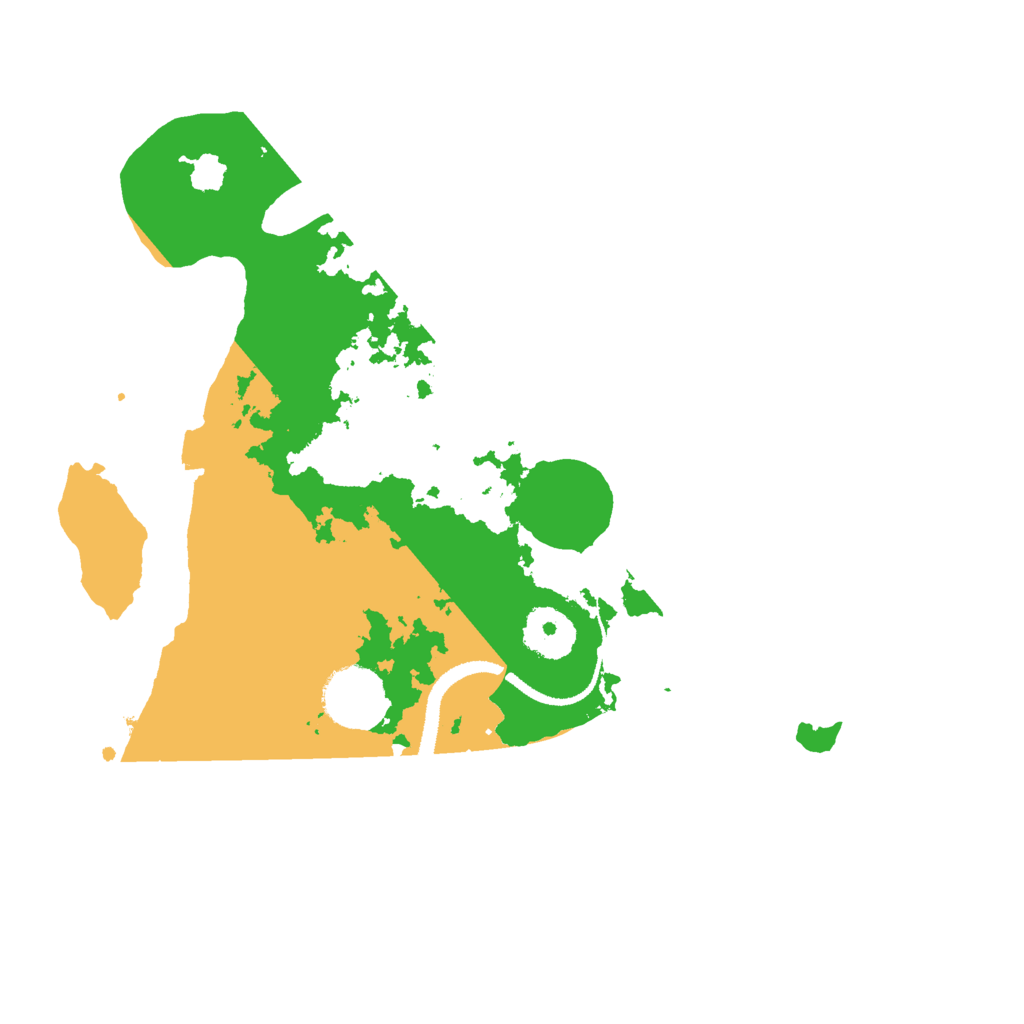 Biome Rust Map: Procedural Map, Size: 3000, Seed: 289186587