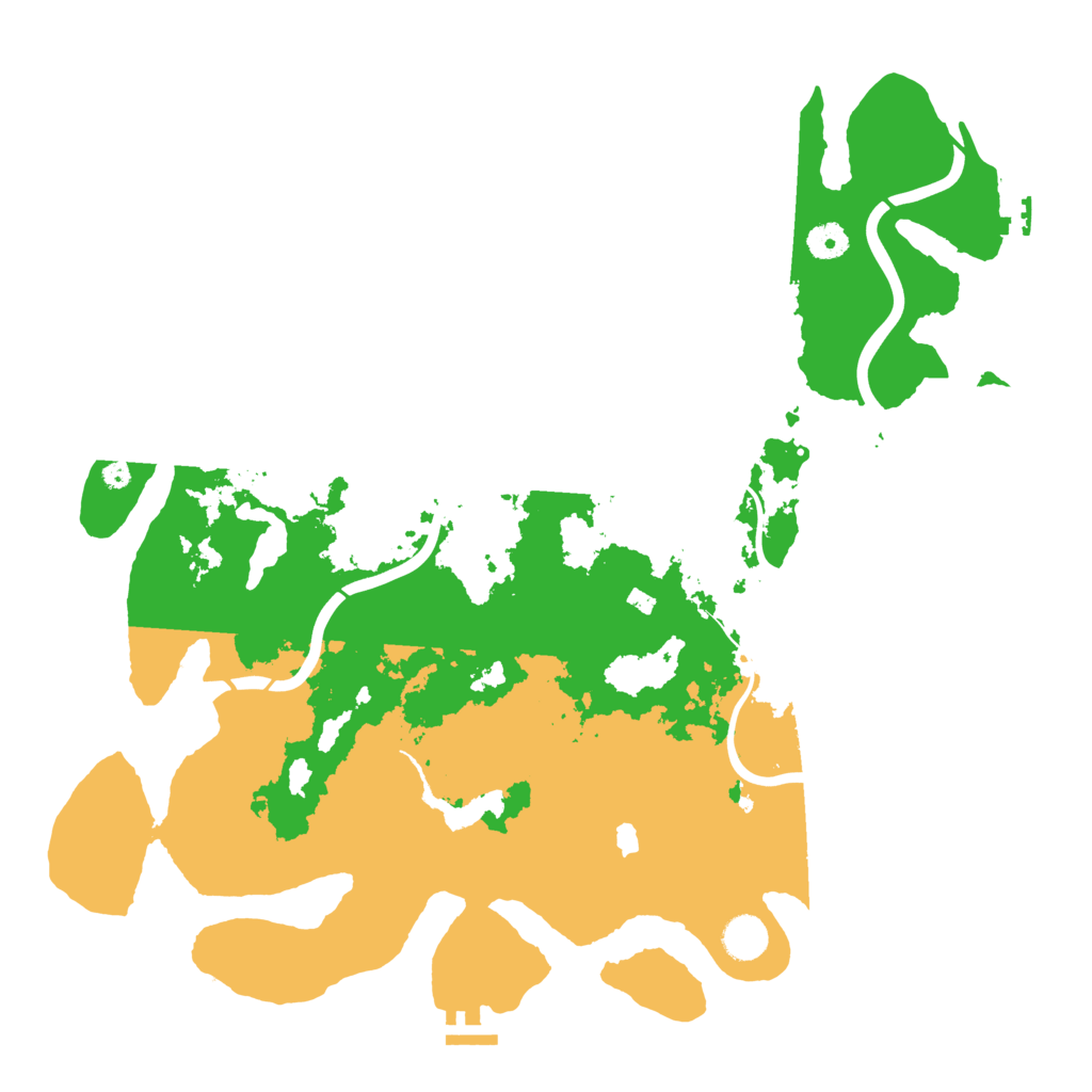 Biome Rust Map: Procedural Map, Size: 4250, Seed: 2022434694