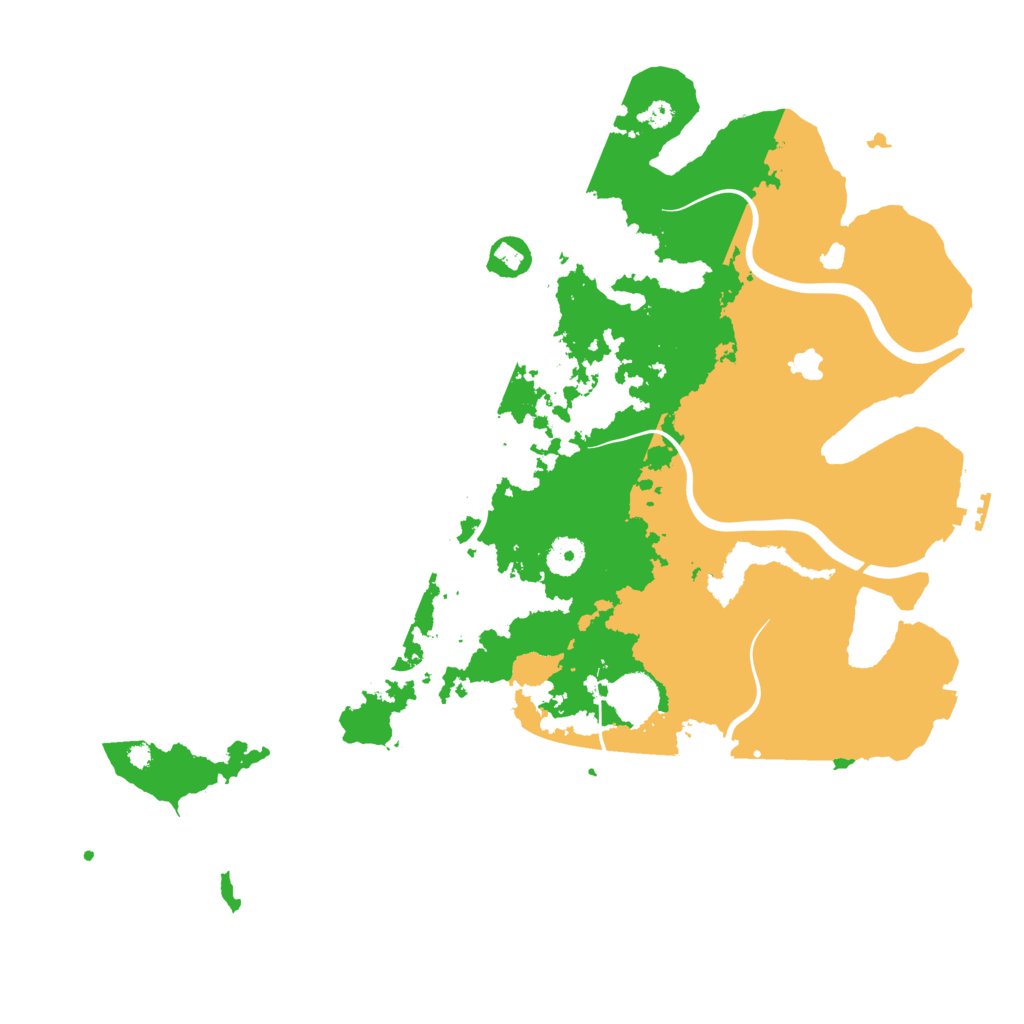 Biome Rust Map: Procedural Map, Size: 4000, Seed: 1037606852