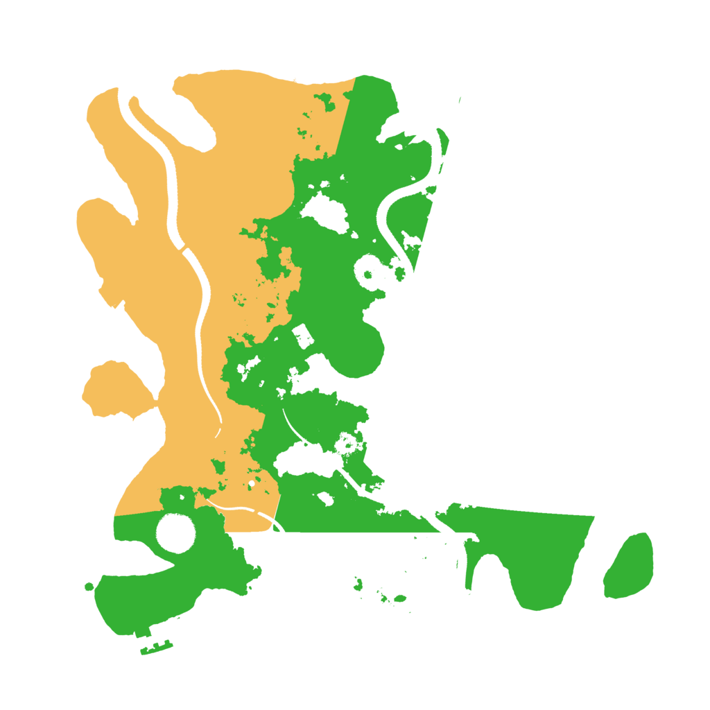 Biome Rust Map: Procedural Map, Size: 3300, Seed: 635680363