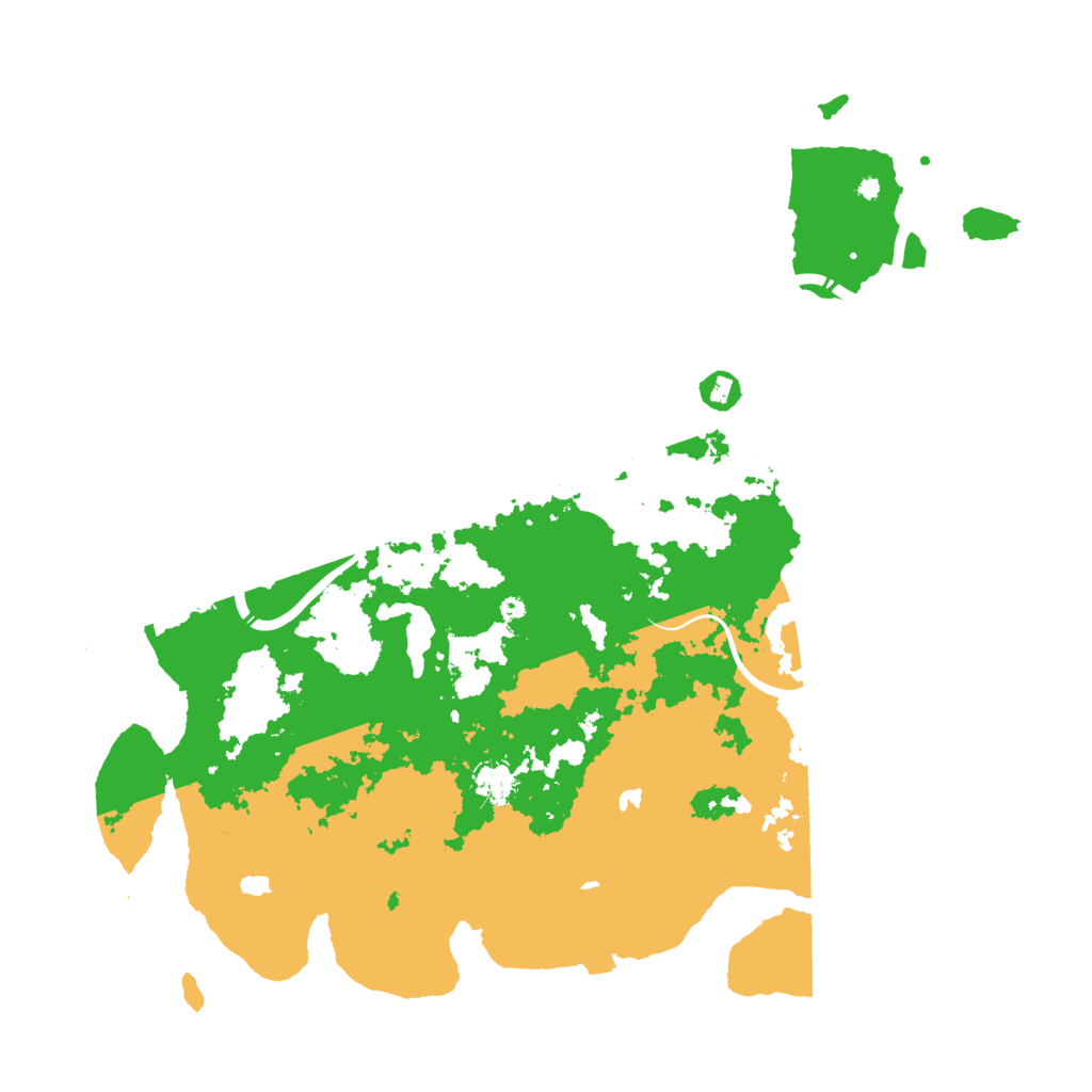 Biome Rust Map: Procedural Map, Size: 4500, Seed: 9622636