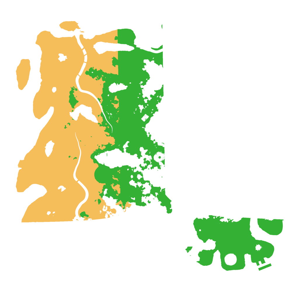 Biome Rust Map: Procedural Map, Size: 4500, Seed: 1275708292