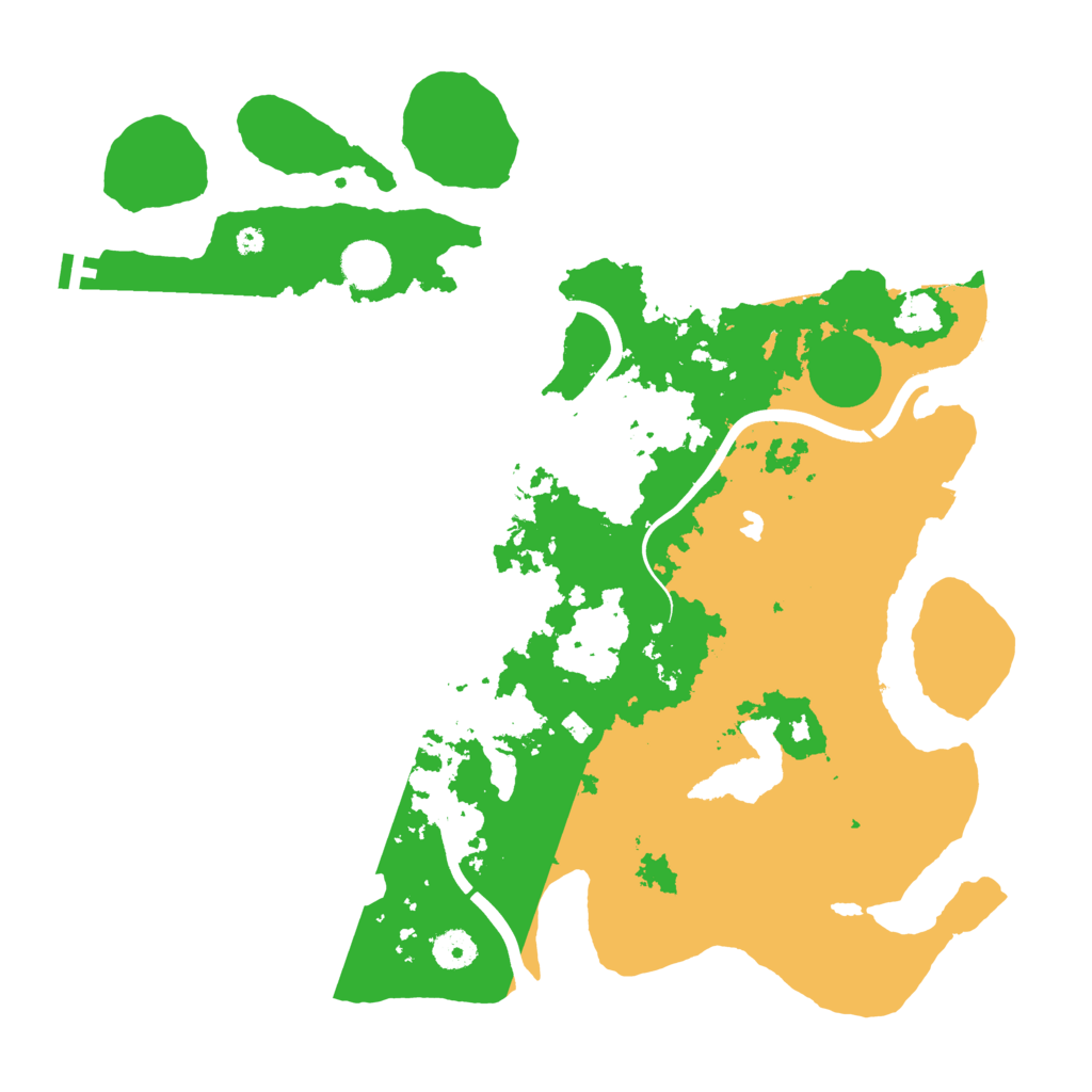 Biome Rust Map: Procedural Map, Size: 4000, Seed: 1086618982