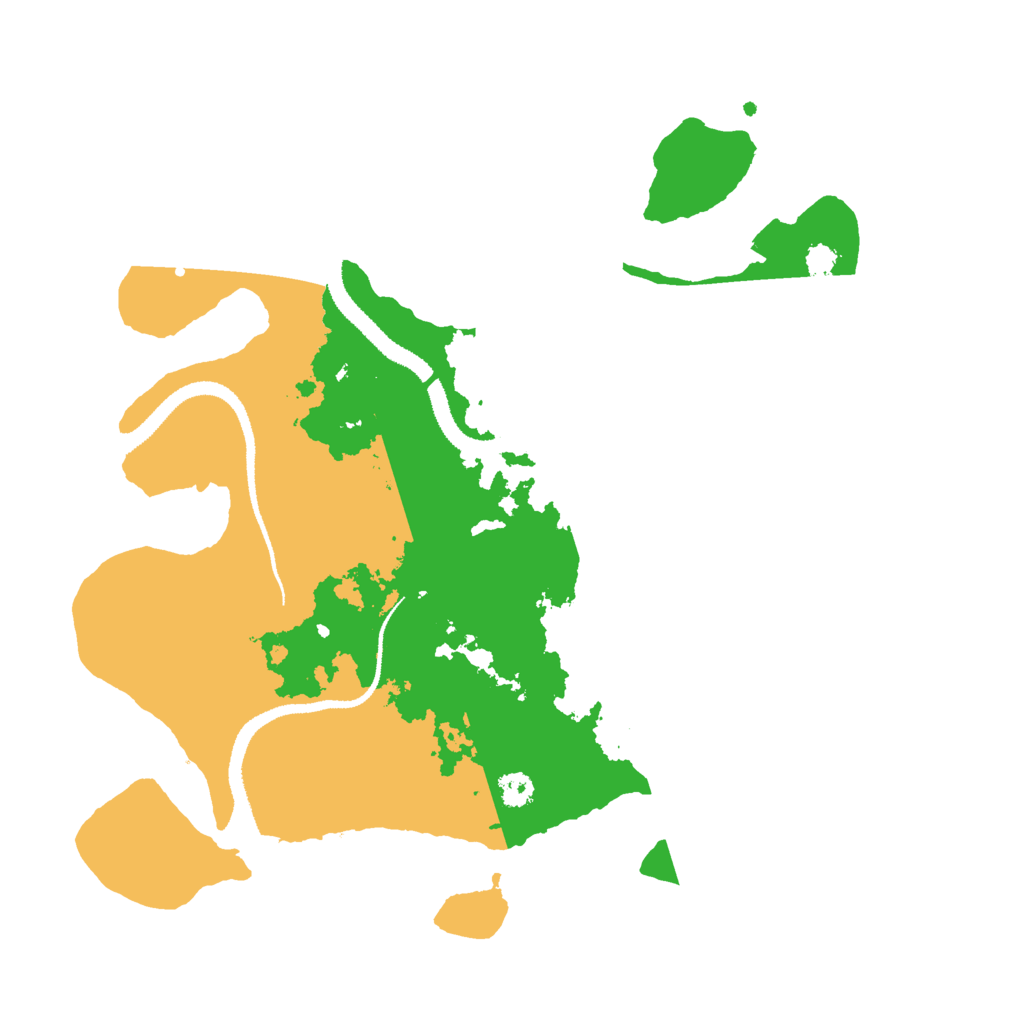 Biome Rust Map: Procedural Map, Size: 3000, Seed: 1703625355
