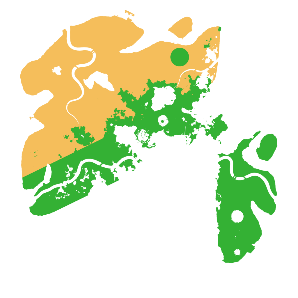 Biome Rust Map: Procedural Map, Size: 4250, Seed: 12034265
