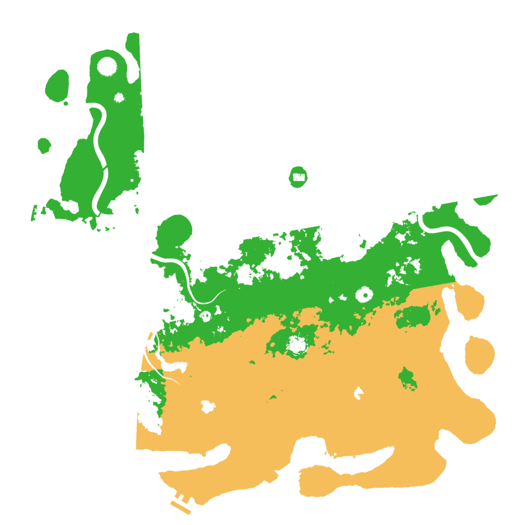 Biome Rust Map: Procedural Map, Size: 4800, Seed: 2099065505