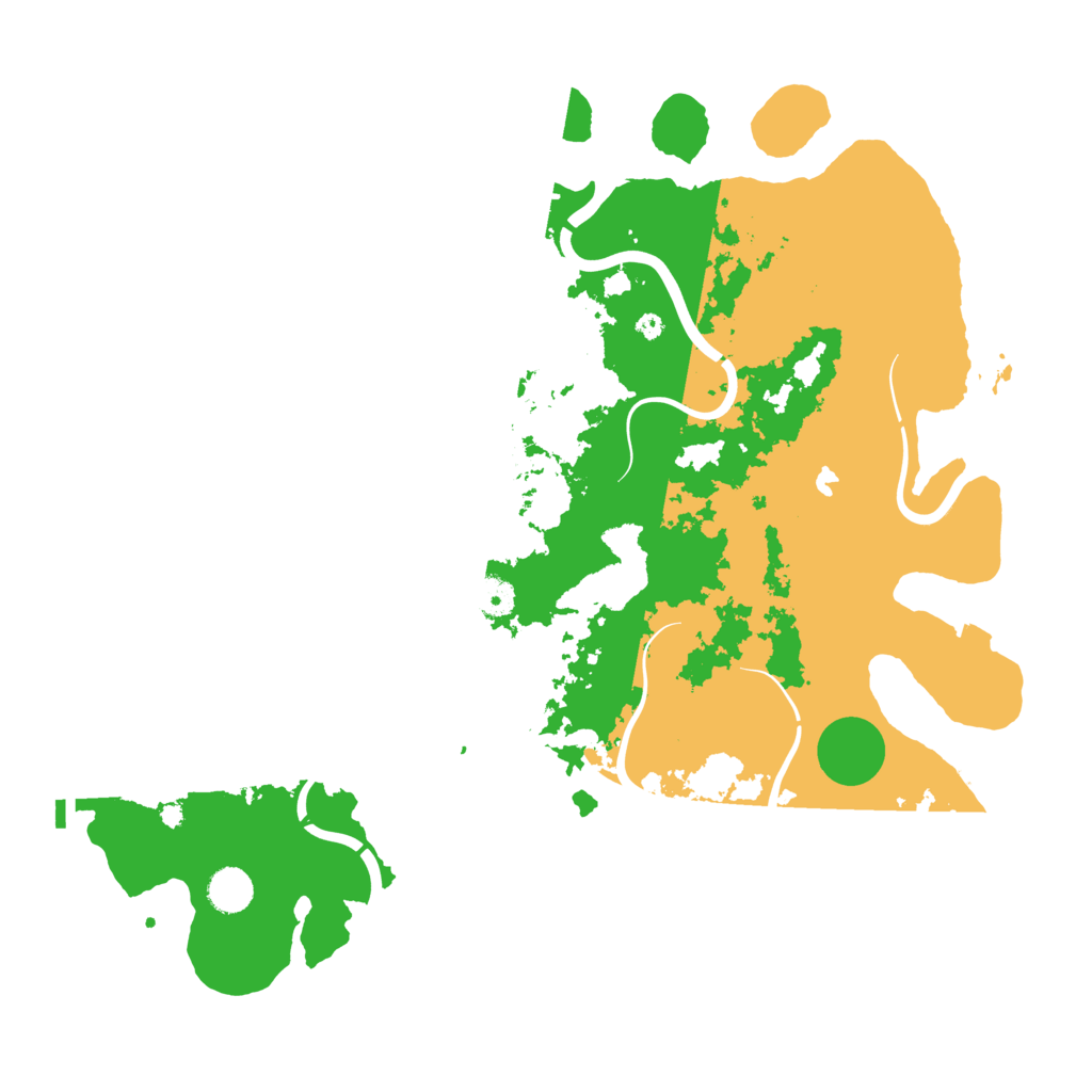 Biome Rust Map: Procedural Map, Size: 4250, Seed: 1851641546