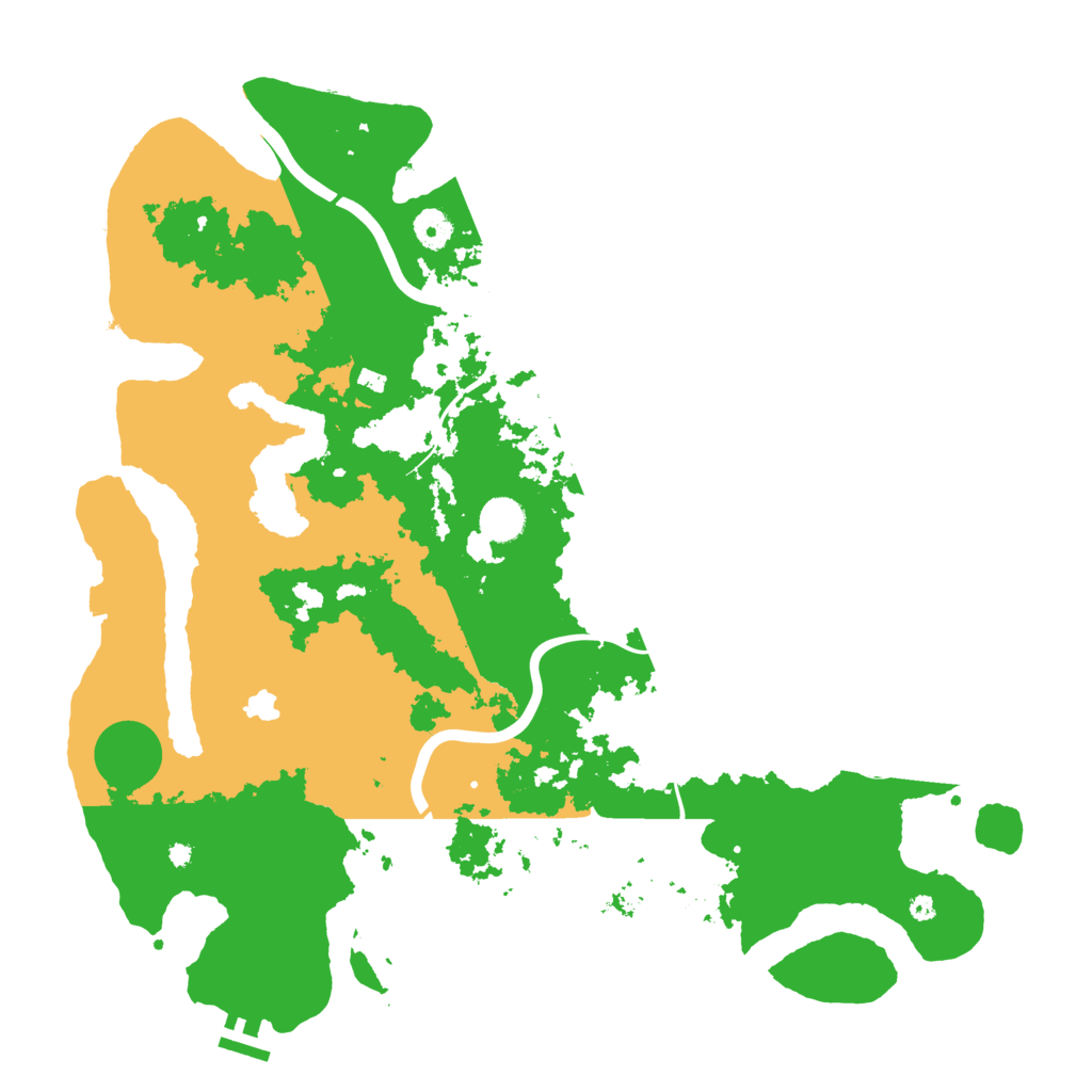 Biome Rust Map: Procedural Map, Size: 4250, Seed: 1389816263