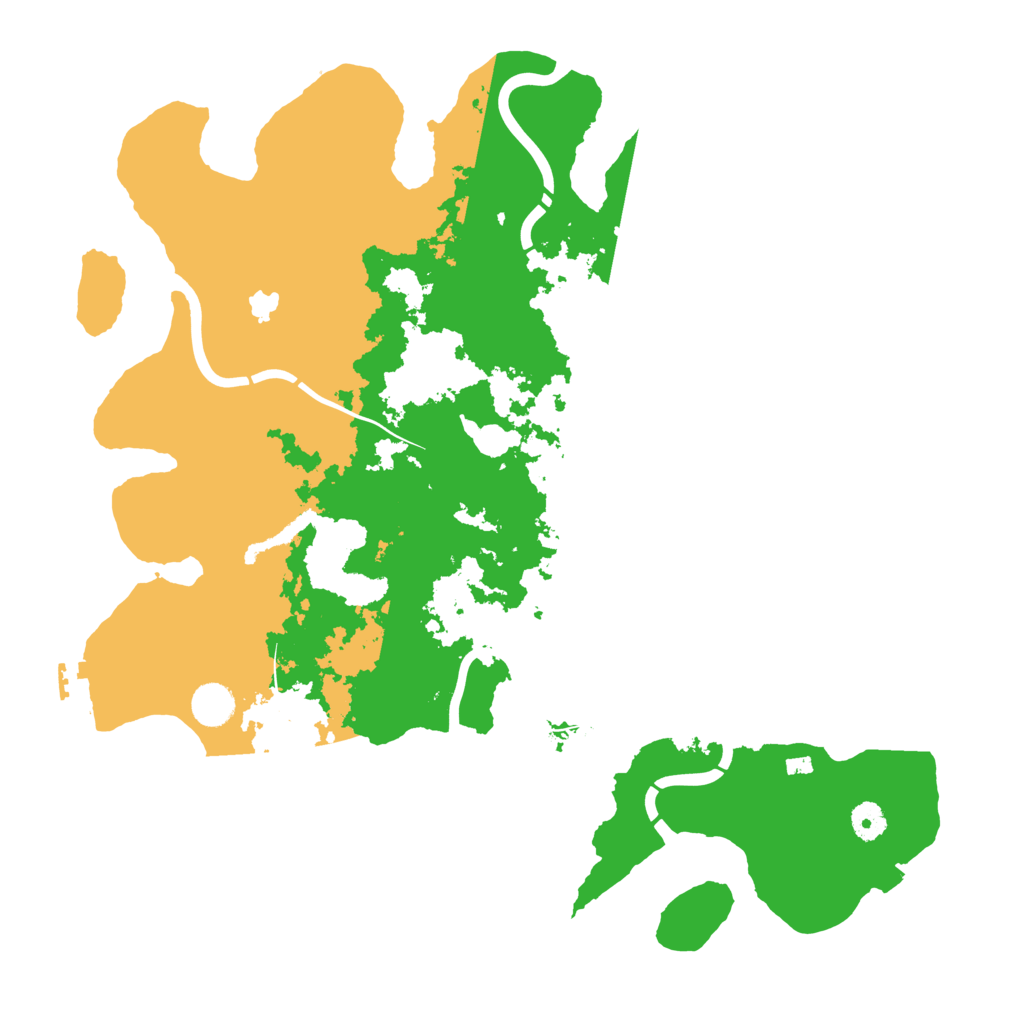Biome Rust Map: Procedural Map, Size: 4250, Seed: 1691532854