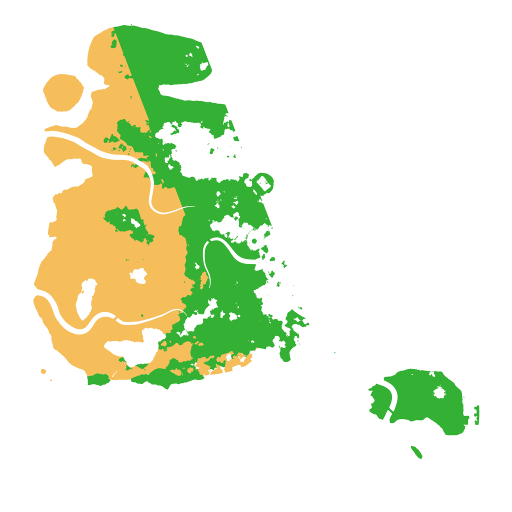 Biome Rust Map: Procedural Map, Size: 4000, Seed: 290067774