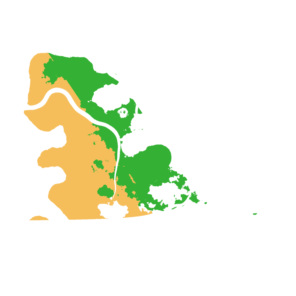 Biome Rust Map: Procedural Map, Size: 3000, Seed: 2003921113