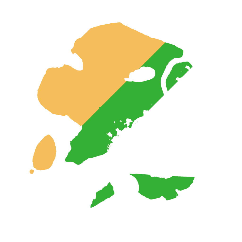 Biome Rust Map: Procedural Map, Size: 2150, Seed: 50018