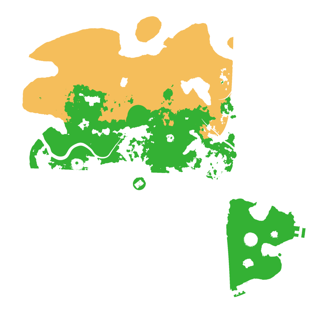 Biome Rust Map: Procedural Map, Size: 4000, Seed: 5394