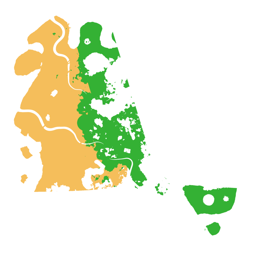 Biome Rust Map: Procedural Map, Size: 4250, Seed: 432523