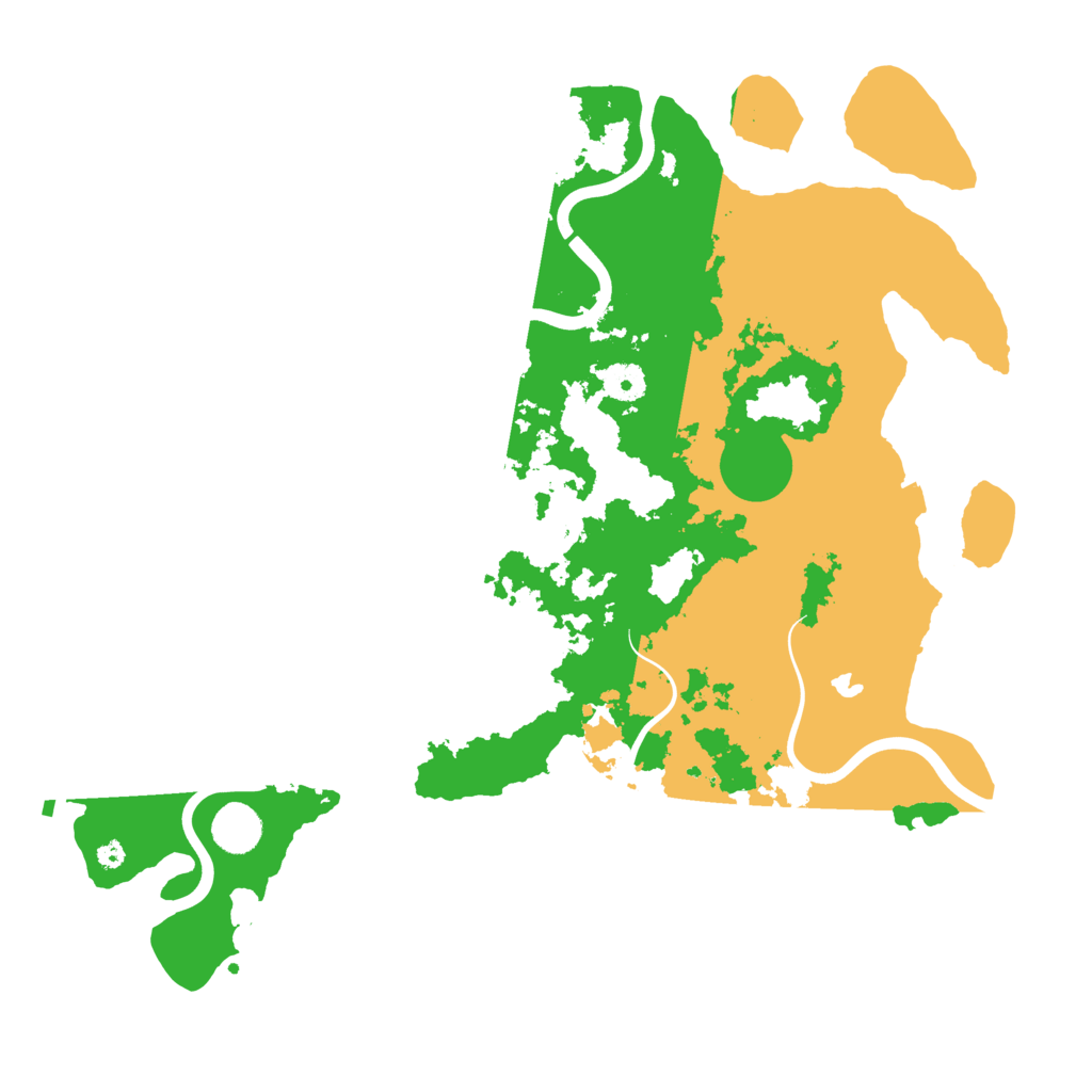 Biome Rust Map: Procedural Map, Size: 4000, Seed: 2068871240