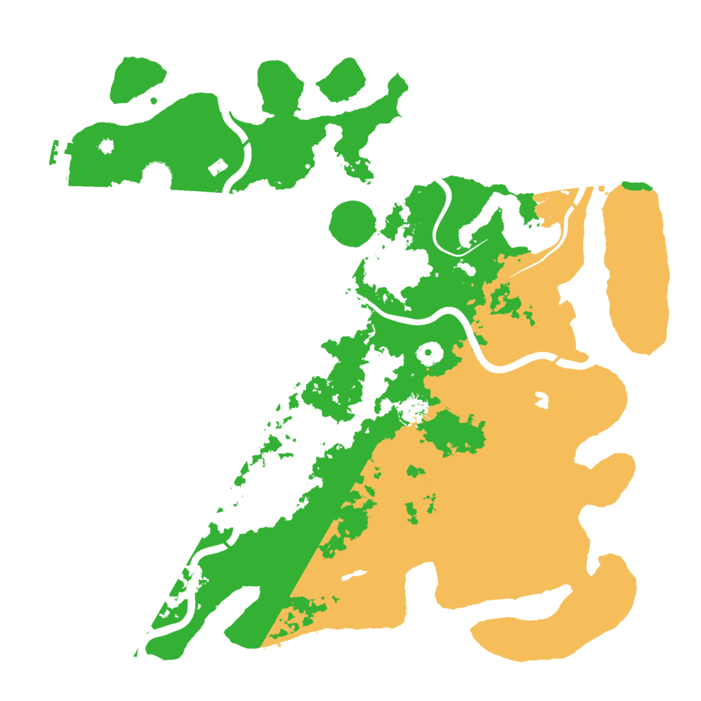 Biome Rust Map: Procedural Map, Size: 4200, Seed: 715173122