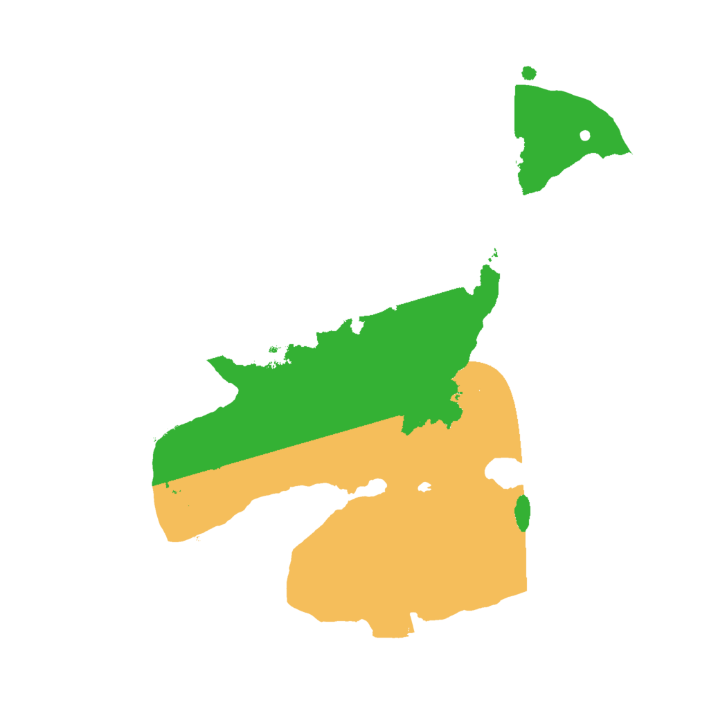 Biome Rust Map: Procedural Map, Size: 2000, Seed: 1623921870