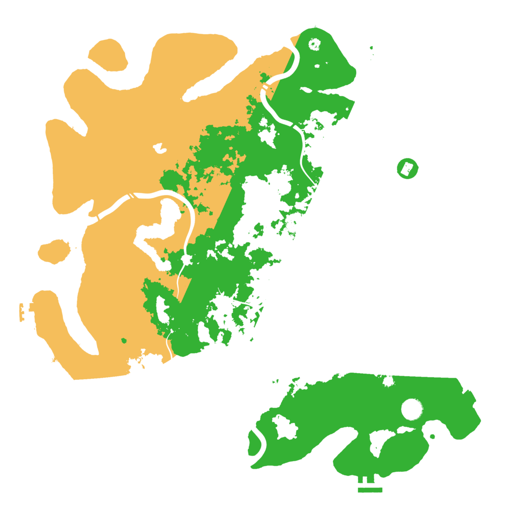 Biome Rust Map: Procedural Map, Size: 4250, Seed: 1110489941