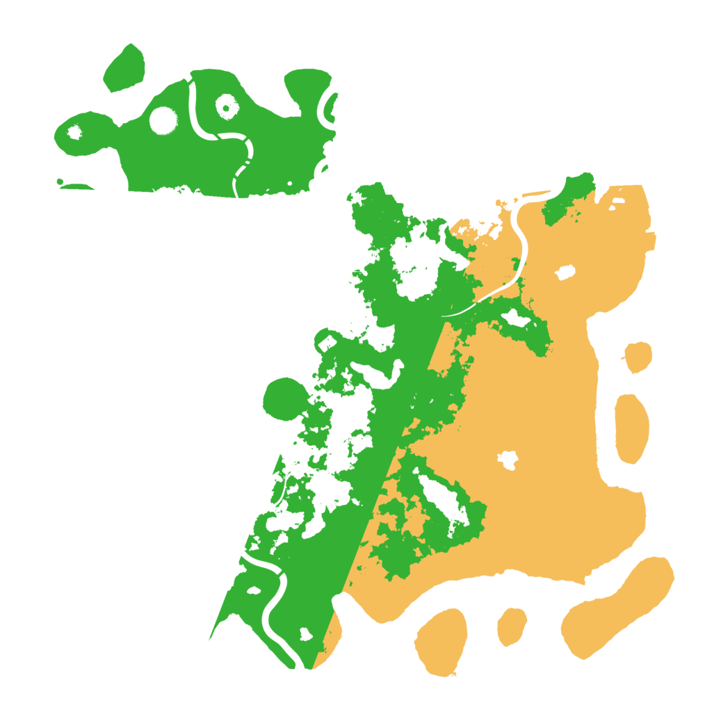 Biome Rust Map: Procedural Map, Size: 4500, Seed: 33496152
