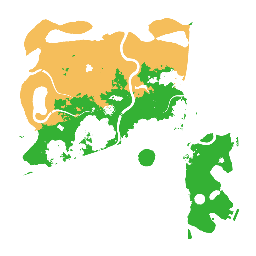 Biome Rust Map: Procedural Map, Size: 4250, Seed: 1889898223