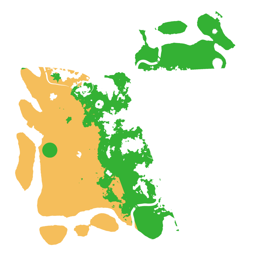 Biome Rust Map: Procedural Map, Size: 4500, Seed: 65052682