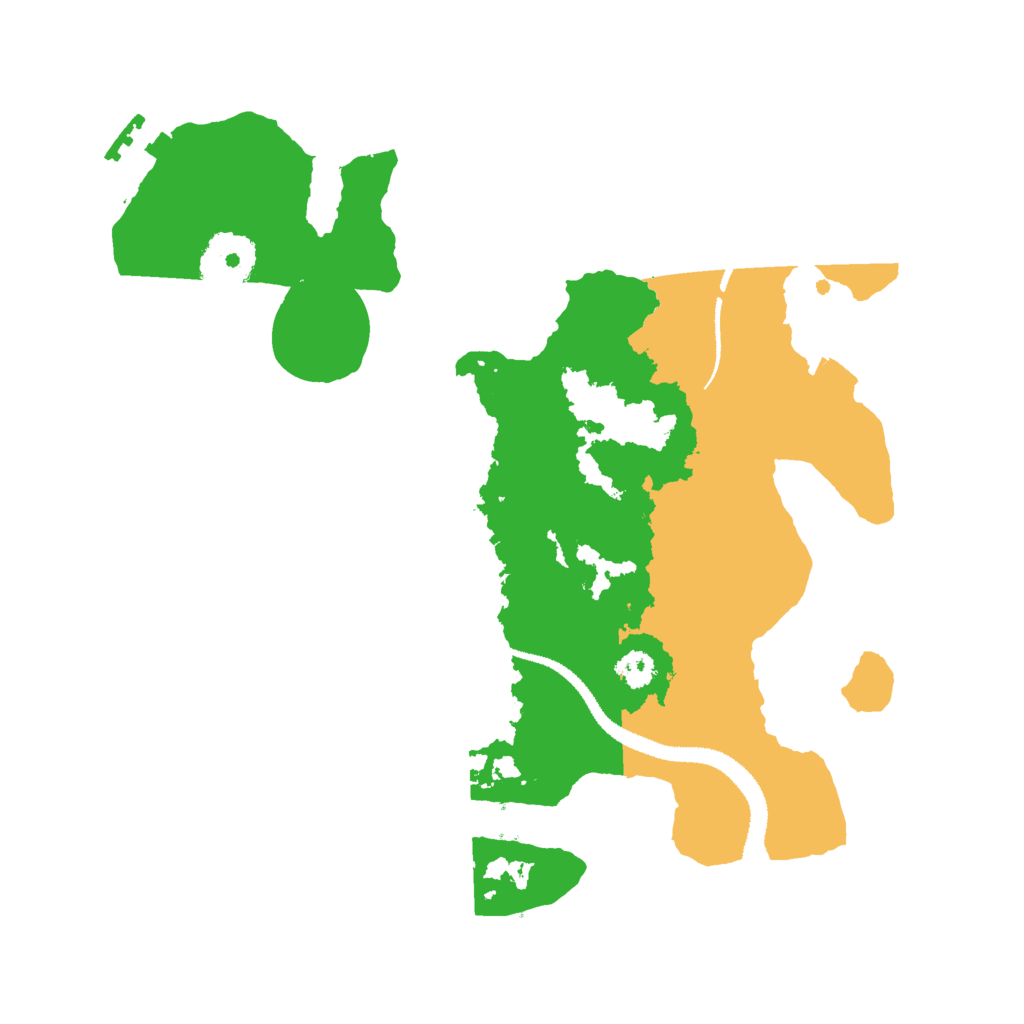 Biome Rust Map: Procedural Map, Size: 2800, Seed: 443976092