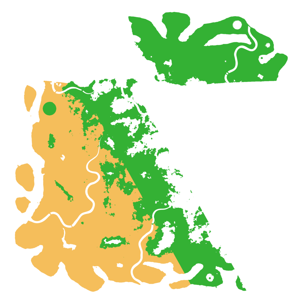 Biome Rust Map: Procedural Map, Size: 6000, Seed: 214748364