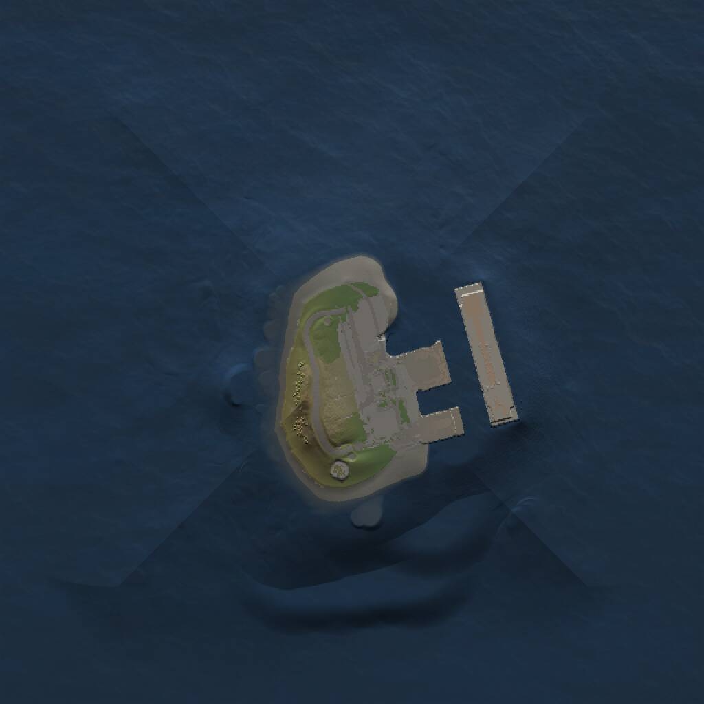 Rust Map: Procedural Map, Size: 1000, Seed: 37559948, 2 Monuments