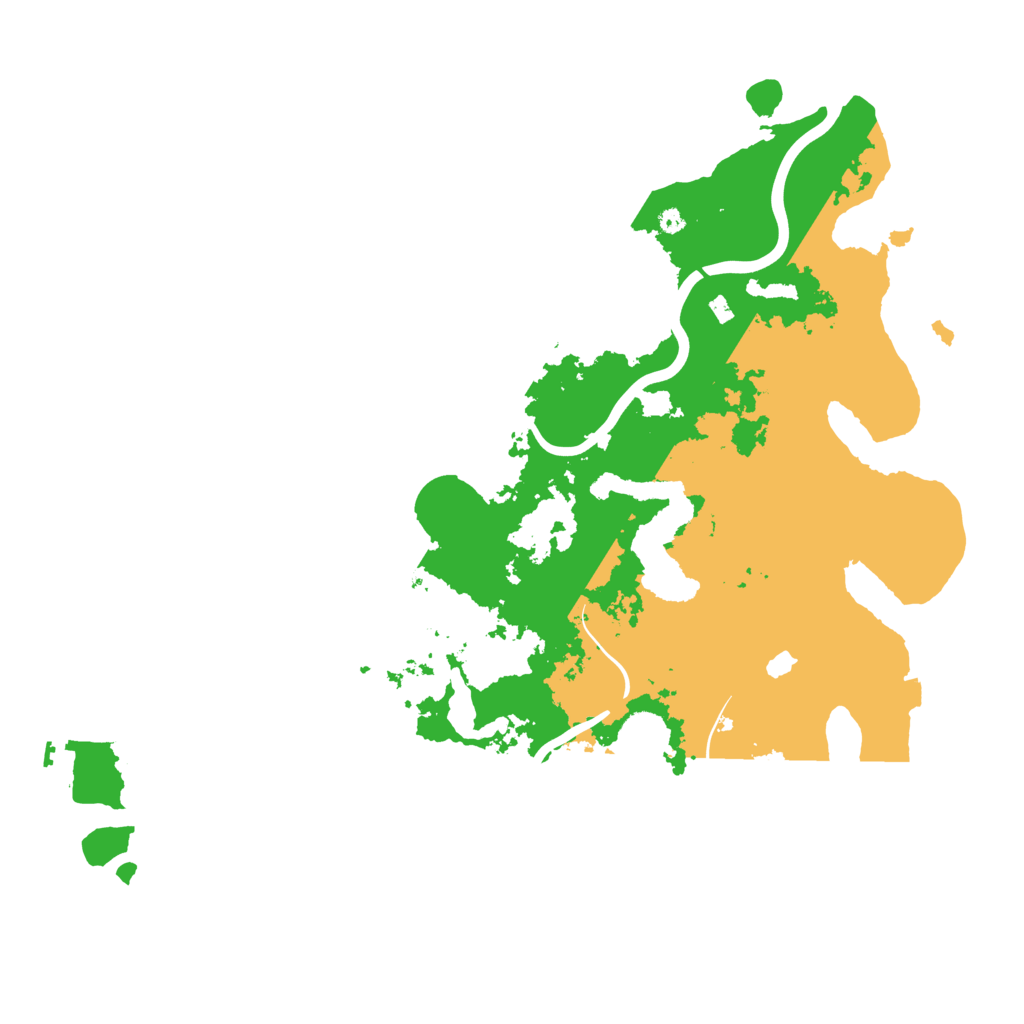 Biome Rust Map: Procedural Map, Size: 4200, Seed: 30062025