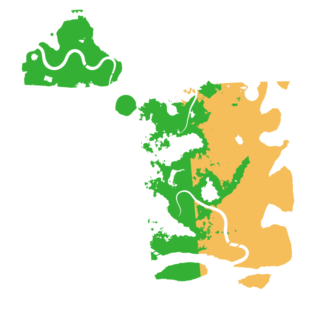 Biome Rust Map: Procedural Map, Size: 4250, Seed: 169542991