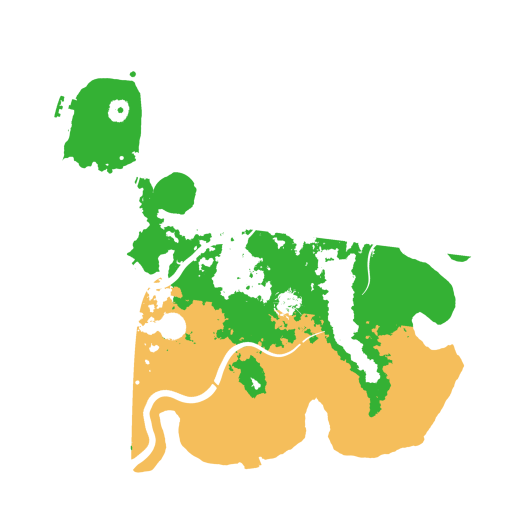 Biome Rust Map: Procedural Map, Size: 3500, Seed: 1620753962