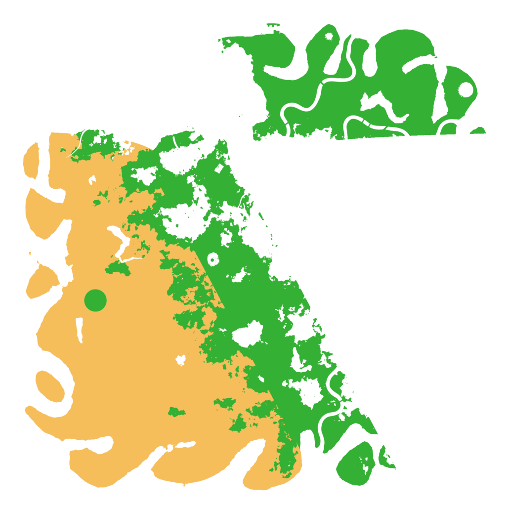Biome Rust Map: Procedural Map, Size: 6000, Seed: 1896981186