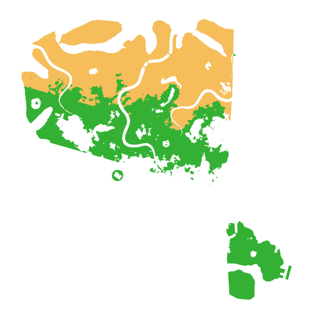Biome Rust Map: Procedural Map, Size: 4500, Seed: 704853890