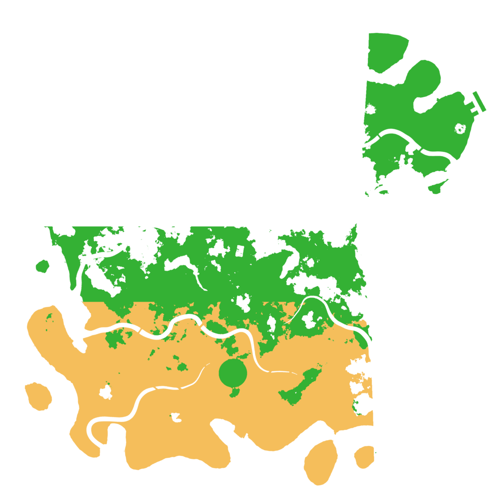 Biome Rust Map: Procedural Map, Size: 4700, Seed: 339636480
