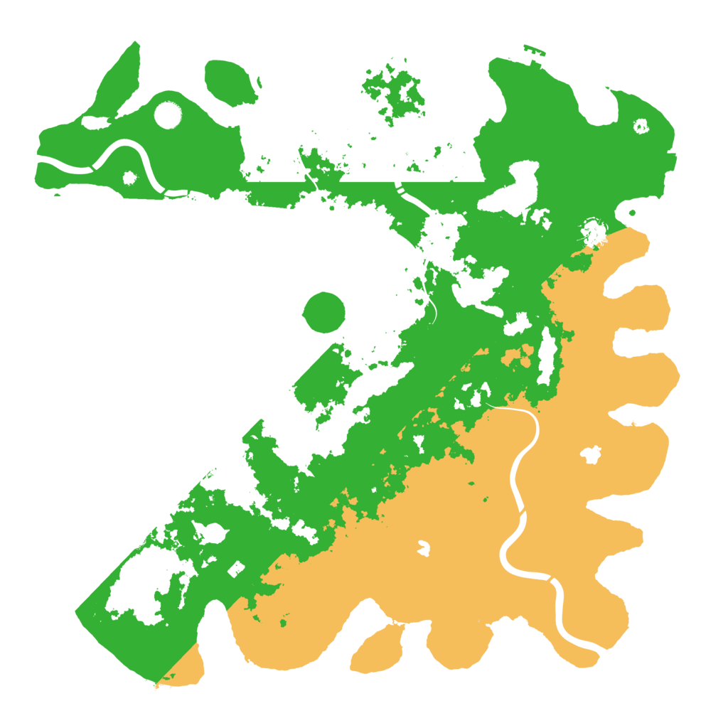 Biome Rust Map: Procedural Map, Size: 4750, Seed: 841881187