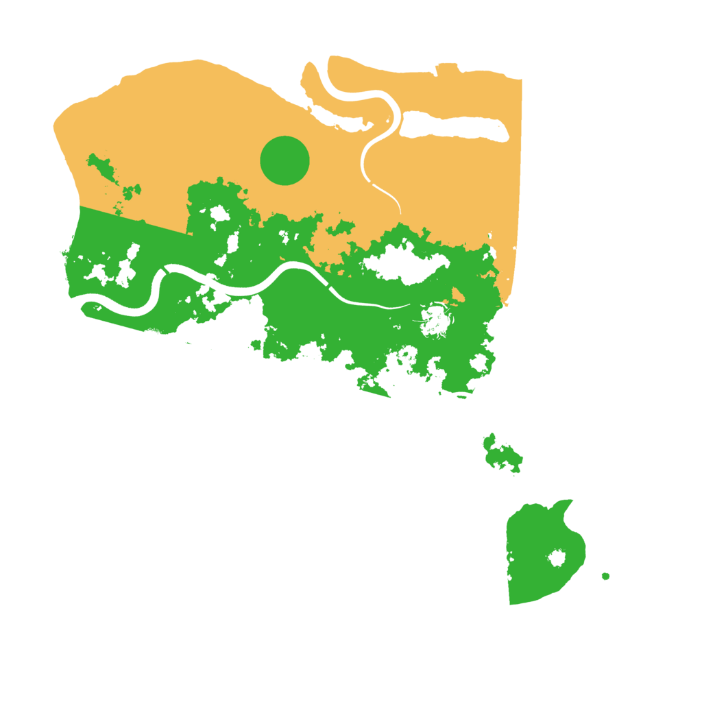 Biome Rust Map: Procedural Map, Size: 3750, Seed: 1616054112