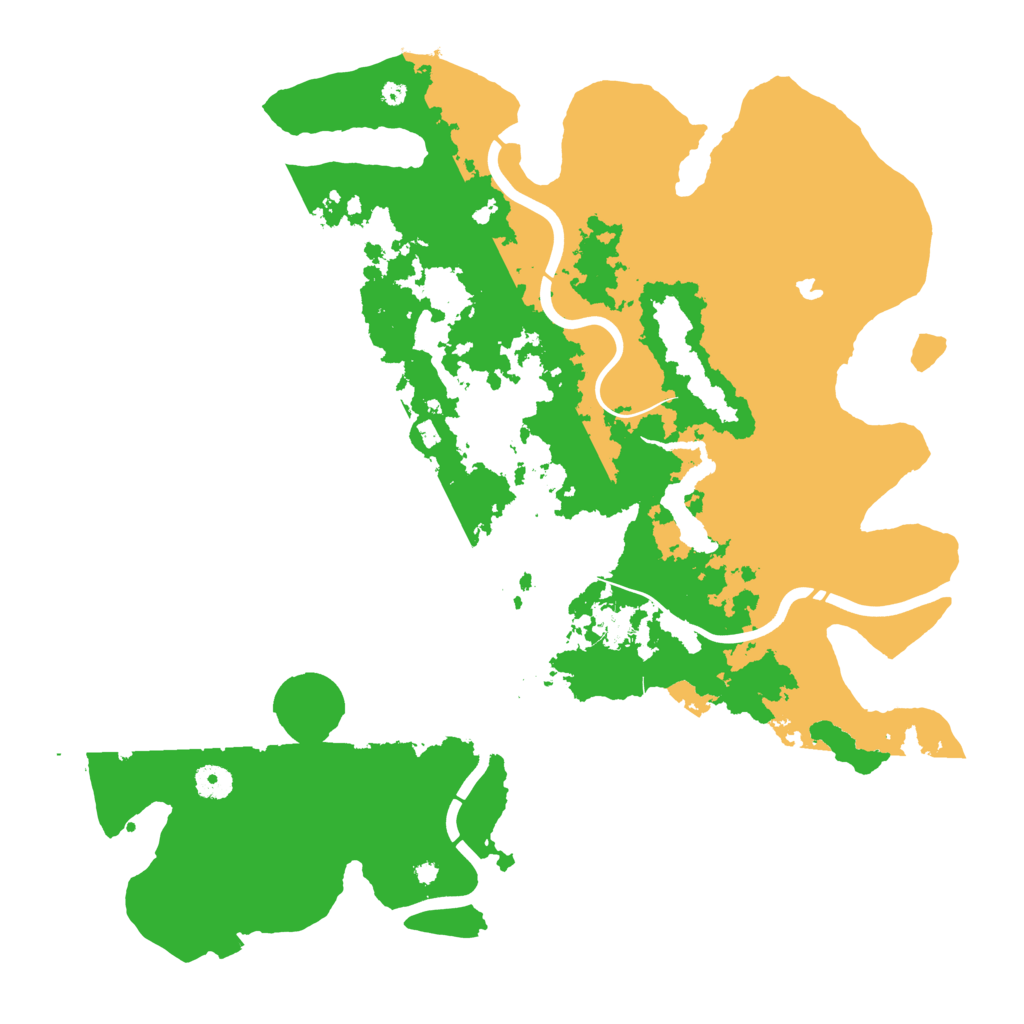 Biome Rust Map: Procedural Map, Size: 4255, Seed: 2033426430