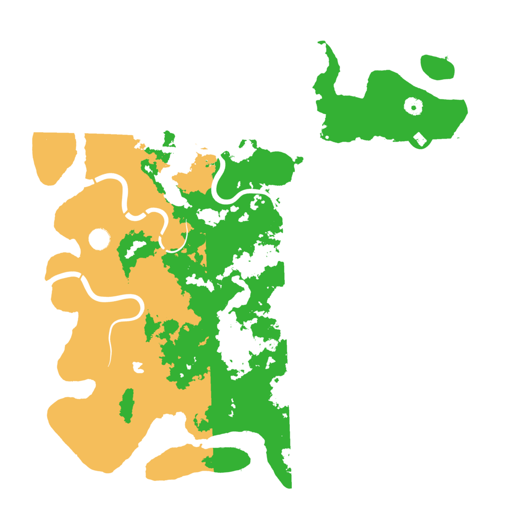 Biome Rust Map: Procedural Map, Size: 4250, Seed: 27534