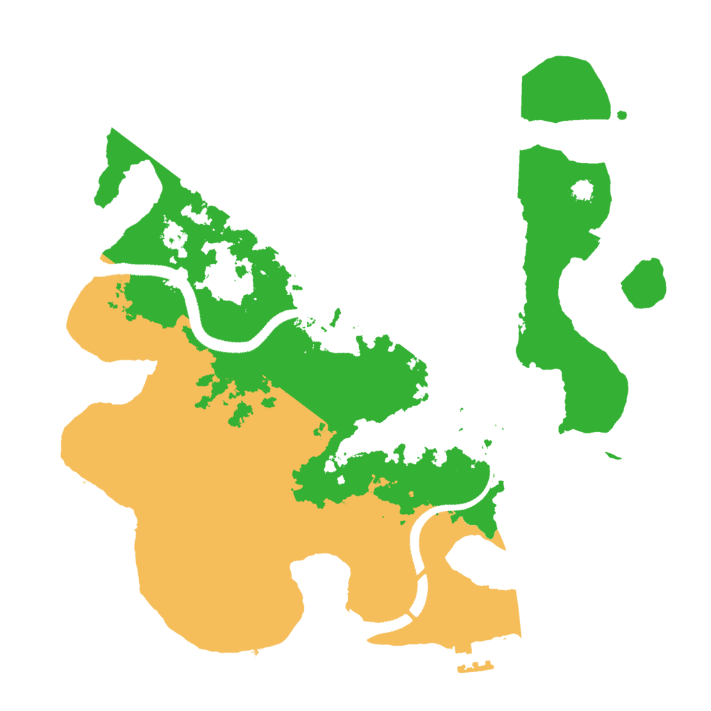 Biome Rust Map: Procedural Map, Size: 3000, Seed: 1786147780