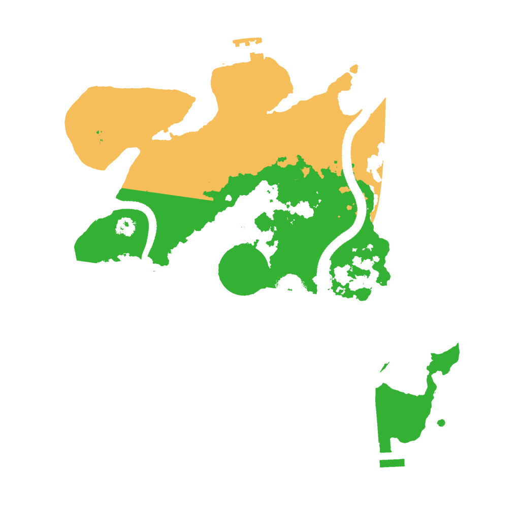 Biome Rust Map: Procedural Map, Size: 2742, Seed: 1506199103