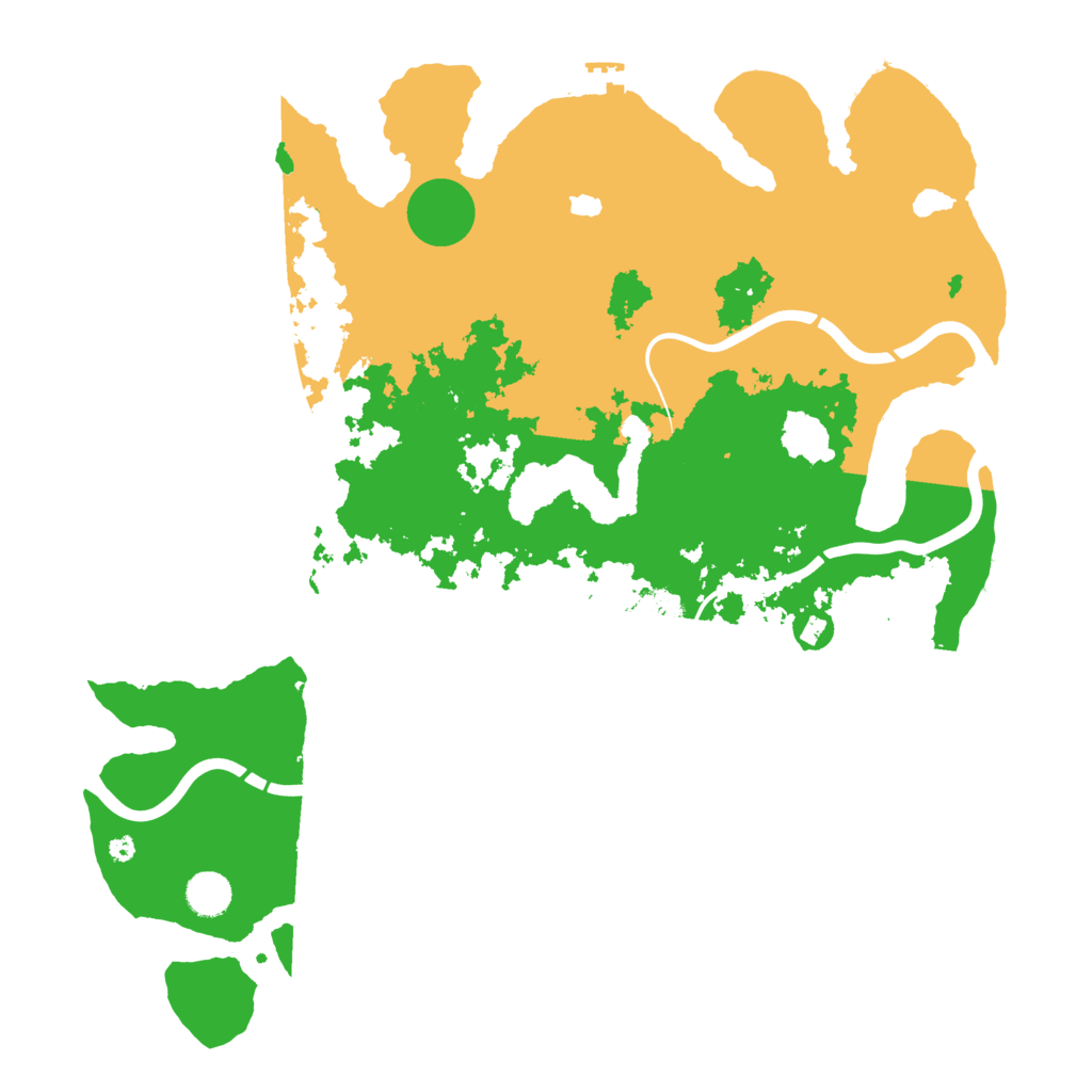 Biome Rust Map: Procedural Map, Size: 4250, Seed: 684197667