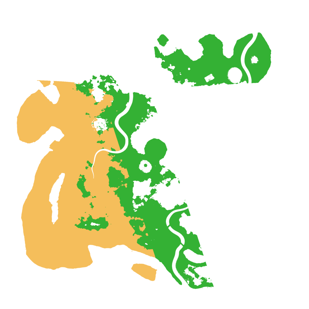 Biome Rust Map: Procedural Map, Size: 3750, Seed: 921250843