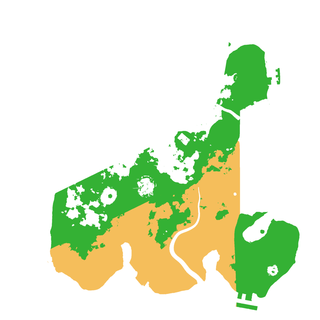 Biome Rust Map: Procedural Map, Size: 3000, Seed: 1919346764