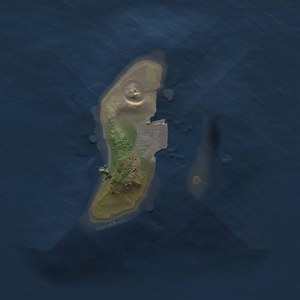 Rust Map: Procedural Map, Size: 1200, Seed: 694595997, 1 Monuments