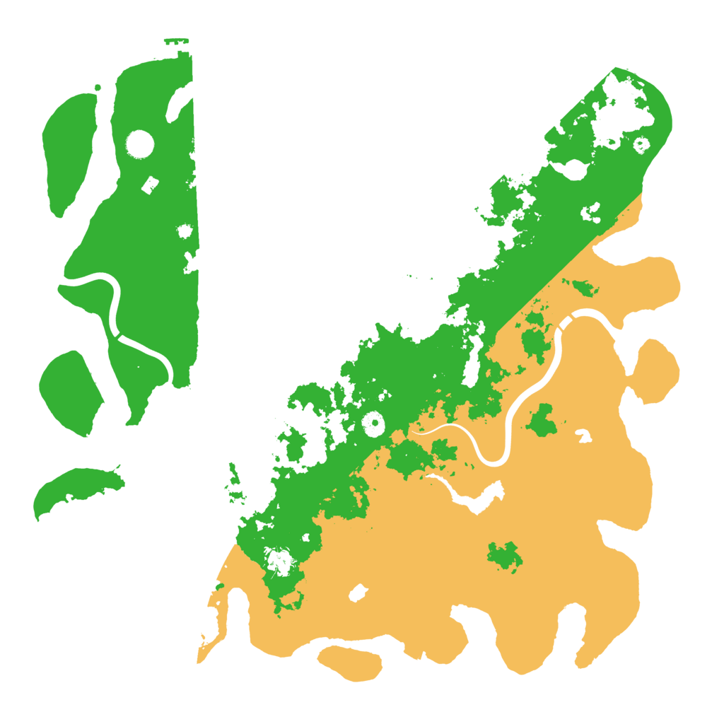 Biome Rust Map: Procedural Map, Size: 4500, Seed: 1272615769