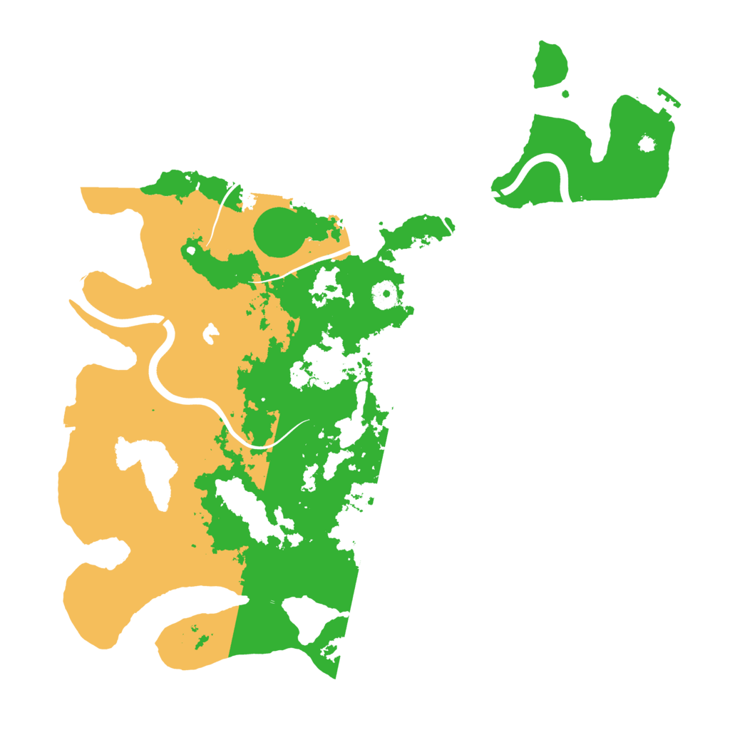 Biome Rust Map: Procedural Map, Size: 4000, Seed: 155423510