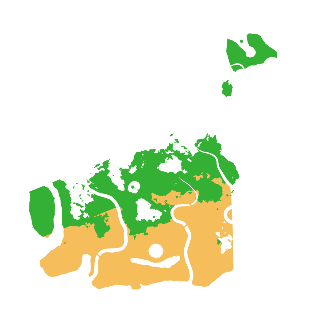 Biome Rust Map: Procedural Map, Size: 3900, Seed: 1882735220