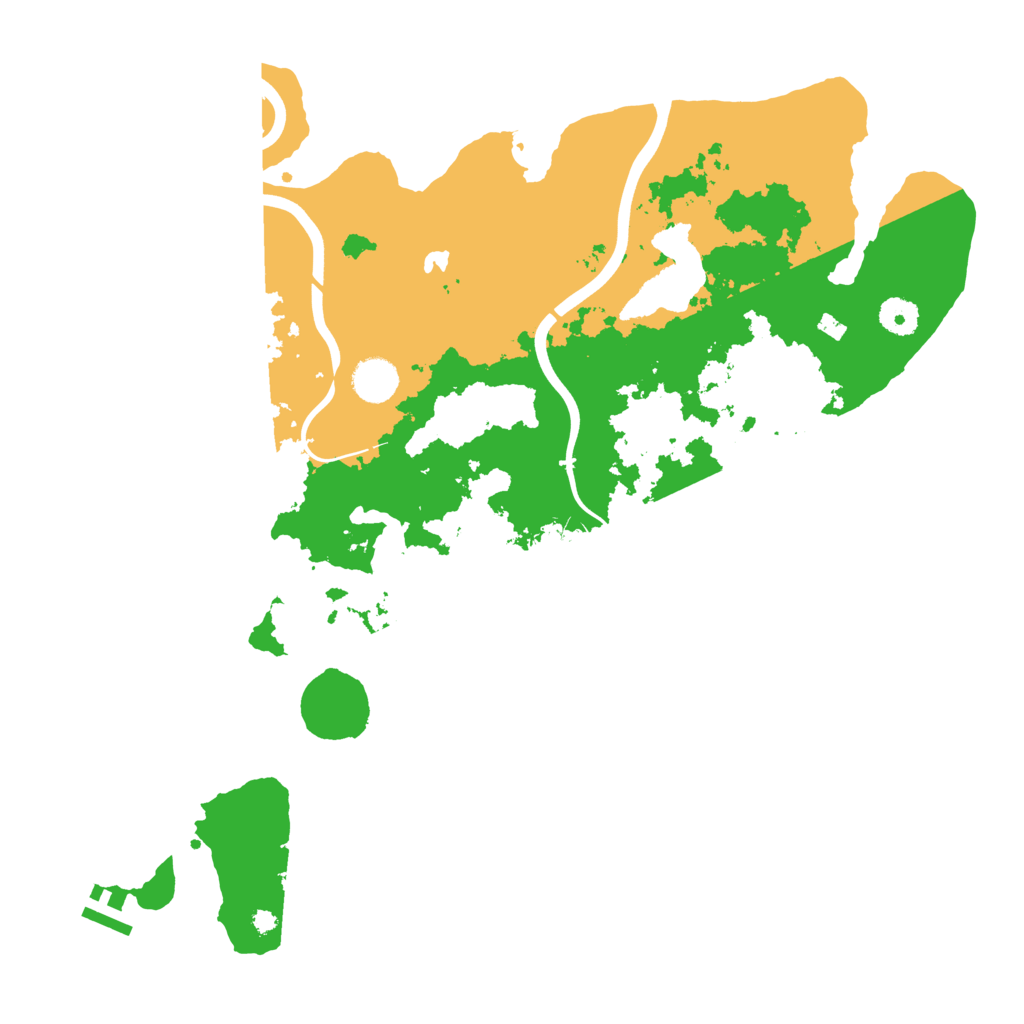Biome Rust Map: Procedural Map, Size: 4000, Seed: 1907226631